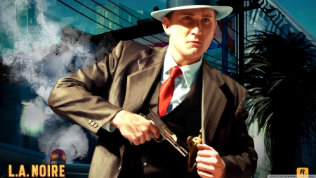 L.A. Noire - gaming, video game, la noire, rockstar games, neo noir, detective