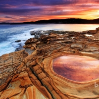 Putty Beach in New South Wales Australia