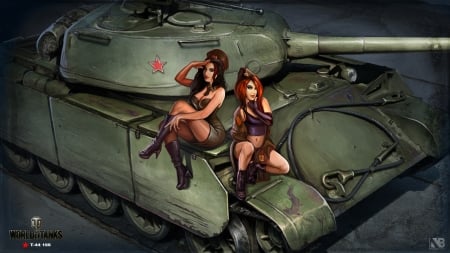 Girls in World of Tanks