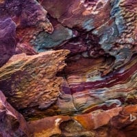 Rock formations on The Loop Kalbarri National Park Australia