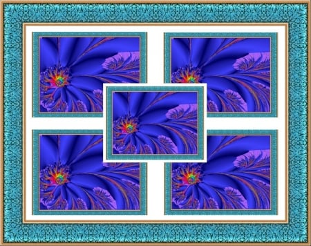 FRAMED BLUE