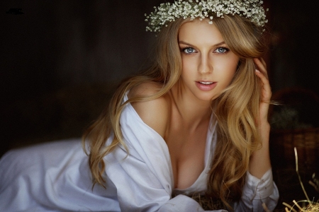 Blonde - woman, female, girl, beautiful, lovely, model