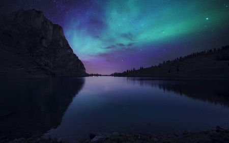 Lake Aurora - lake, cool, fun, nature, mountain