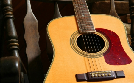 Acoustic Guitar - guitar, instrument, strings, audio, music