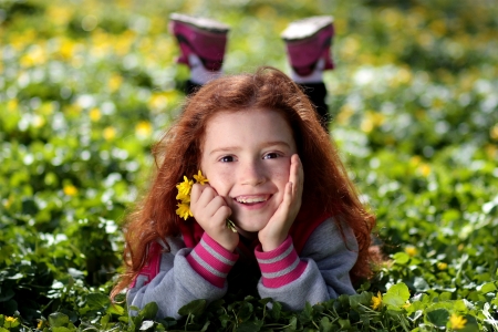 little girl - dainty, pretty, pink, pure, child, fair, face, nice, bonny, Prone, kid, childhood, set, beauty, baby, Hair, Belle, comely, white, green, cute, wallpaper, people, blonde, grass, DesktopNexus, sightly, beautiful, photography, girl, lovely, sweet, smile, little, adorable