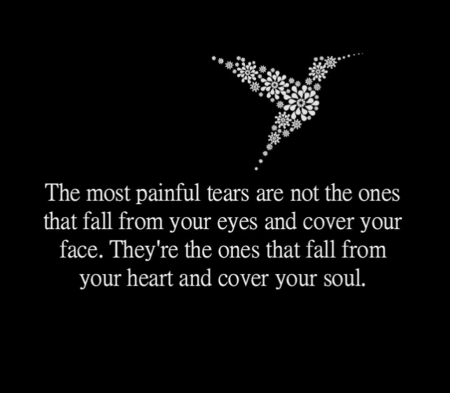 tears - white, black, quote, tears