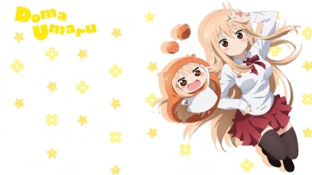 Doma Umaru - umaru, moe, himouto, big, small