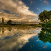 Lake in Reflection