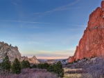 Red Rock Sunset, Colorado