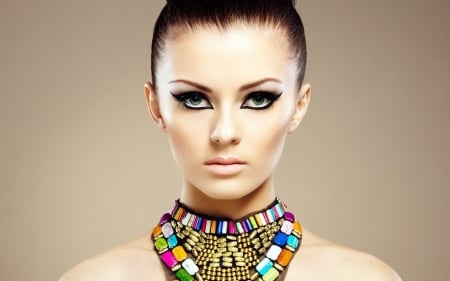 â¤ - girl, model, beautiful, makeup