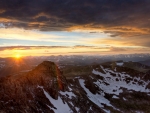 Sunset in the Rockies, Colorado