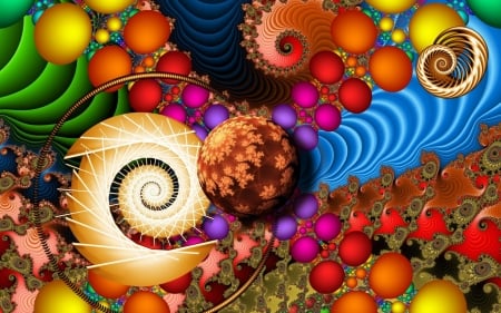 abstraction - fun, abstract, cool, 3d, design