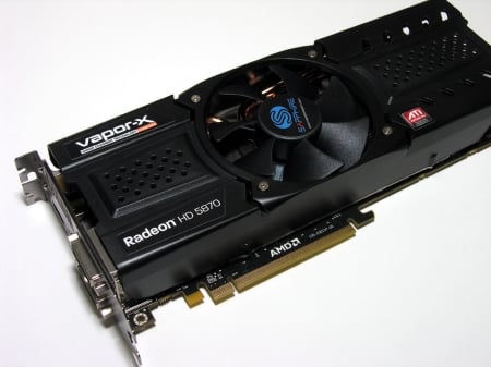 AMD Radeon HD 5870 - AMD, tech, graphics card, Radeon, gaming, HD 5870, high end