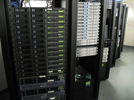 Data Center - data center, servers, it, data room, tech, electronics