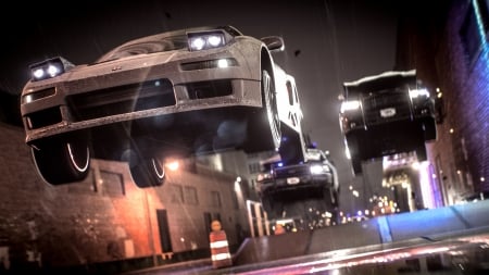 In Pursuit - game, Need for Speed, Pursuit, Honda NSX, NFS, games, Cops