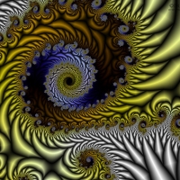 Silver and Gold Fractal