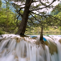 Jiuzhaigou Nat'l. Park, China