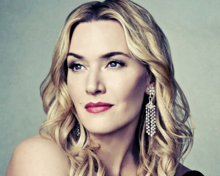 Kate Winslet - woman, face, actress, kate winslet, jewel, blonde