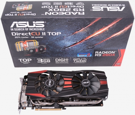 ASUS R9 280X - R9 280X, Tech, GPU, PC, ASUS, Gaming