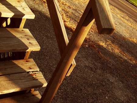 Outdoor Stairs - stairs, wood, asphalt, golden, outside