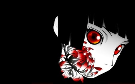 Lys - lys, anime, red eye