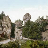 Externsteine - Anno 1900