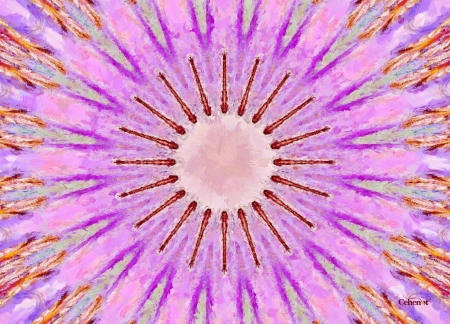 Abstract flower