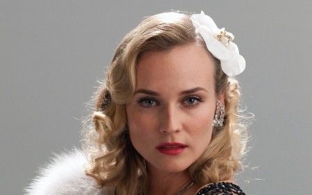 Diane Kruger - blonde, actress, German, fashion model, babe, lady, woman, model, Diane Kruger