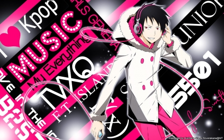 k-pop - k-pop, music, boy, headphones