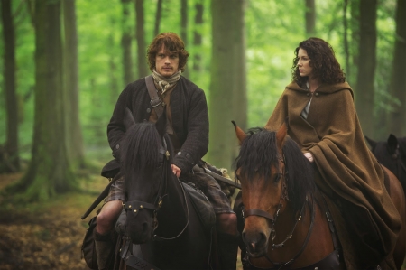 O u t l a n d e r - cait, sam, outlander, tv series, jamie, starz, claire