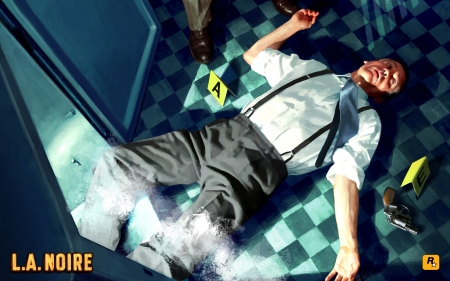 L.A. Noire - gaming, video game, la noire, rockstar games, neo noir, detective