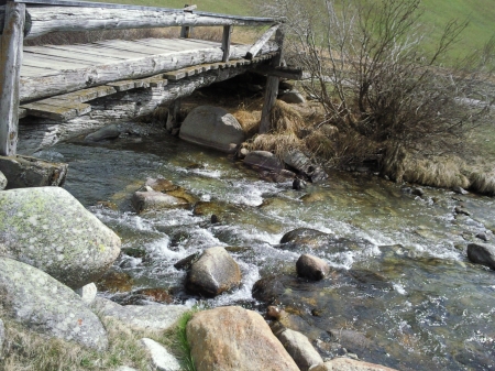 bridge in river...