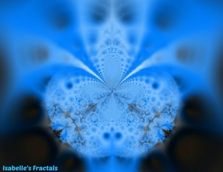 Blue Power â™¥ - fractals, abstract, blue power, fantasy