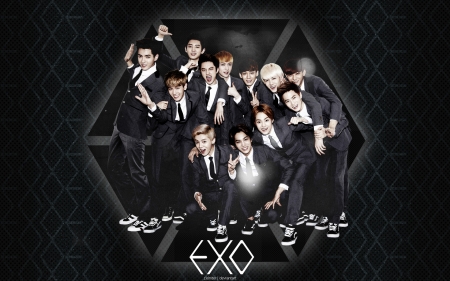 exo - band, boy, k-pop, exo