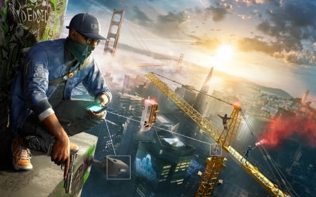 Watch dogs 2 - dogs, 2, watch, game