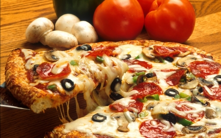 Pizza - italian, food, pizza, cheese