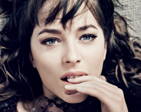 Dakota Johnson - woman, face, actress, dakota johnson, girl