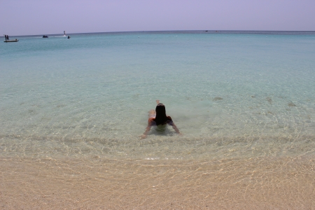 Alone With The Sea - female, people, woman, model