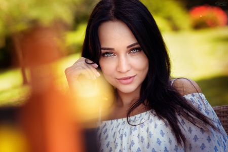 Brunette - beauty, woman, girl, female, beaut, beautiful, lovely, model