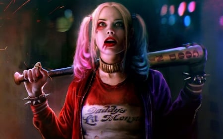 Harley Quinn - Harley, 2016, suicide, Quinn, squad, movies