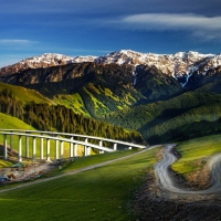 highway tunnels through mountains