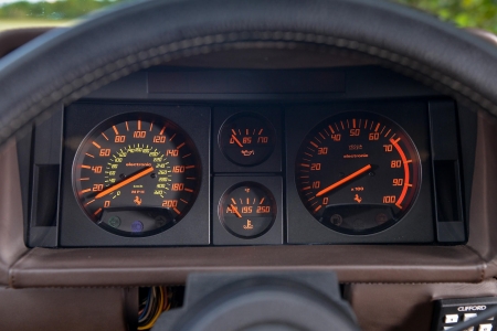 1986 Ferrari Testarossa - car, testarossa, classic, interior, auto, 1986, ferrari, speedometer