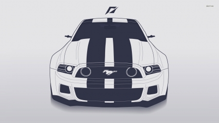 Ford Mustang - Ford, car, auto, wallpaper, Mustang