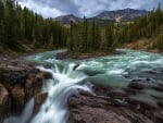 Sunwapta Falls, Jasper Nat'l. Park, Alberta