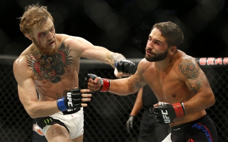 UFC 189: Mendes vs. McGregor - ufc 189, conor mcgregor, ufc, irish, bjj, fighter, american, sport, champion, mma, chad mendes, mixed martial arts