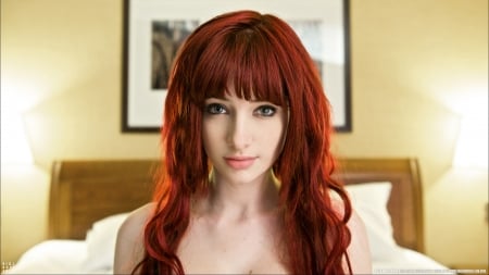 Susan Coffey - English, babe, Susan Coffey, lady, woman, model, red head