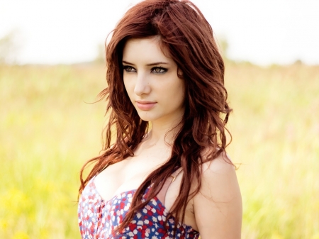 Susan Coffey - English, babe, Susan Coffey, lady, woman, model, red head