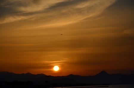 Sunset - amazing, sunset, clouds, sun