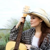 Cowgirl and Her Guitar