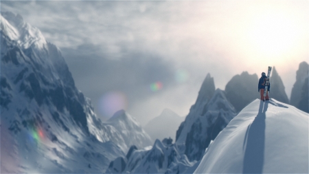 Steep - ubisoft, games, video game, landscape, video games, game, steep, snow